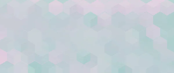 Abstrait Rose Bleu Pastel Hexagone Fond Couleur Contexte Conceptuel Numérique — Image vectorielle