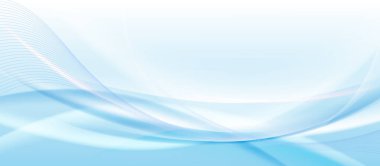 Soyut beyaz ve mavi kıvrımlı ışın arkaplanı fütüristik yüksek teknoloji aydınlatma efektiyle parıldıyor