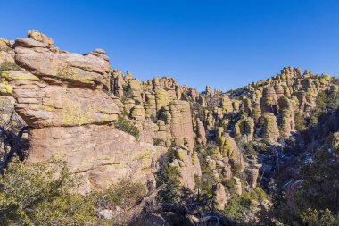 the scenic landscape of the Chiricahua National Monument Arizona