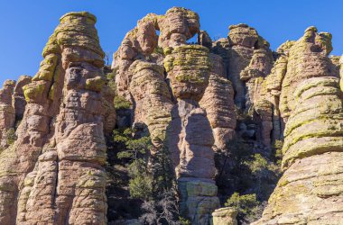 the scenic landscape of the Chiricahua National Monument Arizona