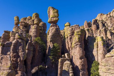 the scenic landscape of the Chiricahua National Monument Arizona
