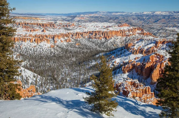 stock image Scenic Bryce Canyon Utah winter landscape