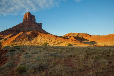 Yazın Utah çöl manzarası