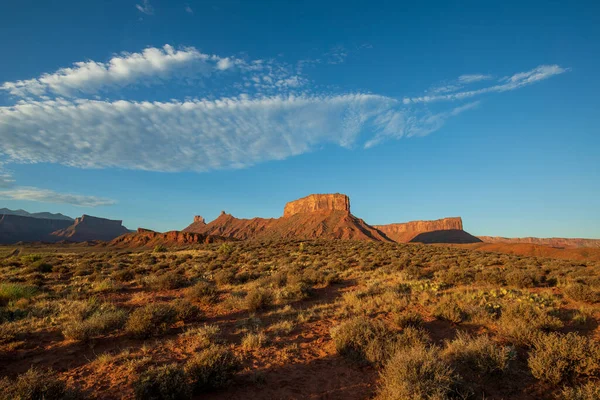 Festői Utah Sivatagi Táj Nyáron — Stock Fotó