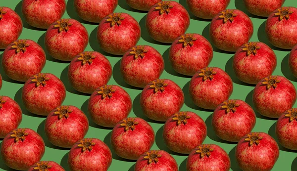 대략적 패턴이지 배경에는 석류가 음식의 — 스톡 사진
