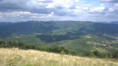 Dağlar Karpatlar 'a kadar uzanır. Tepe vadisi ormanları ve çayırlar