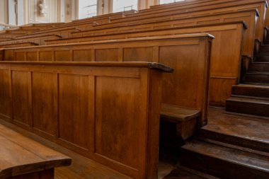 Üniversite Konferans Salonu 'nun içi. Öğren ve çalış. Eğitim