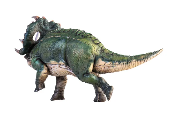 Dinosaurio Sinoceratops Aislado Ruta Recorte Fondo — Foto de Stock