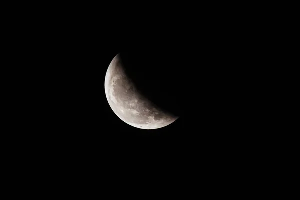 Hold Sötét Éjszaka Sötét Háttér — Stock Fotó