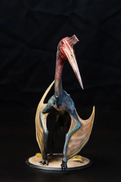 Dinosauro Pterosauro Buio — Foto Stock