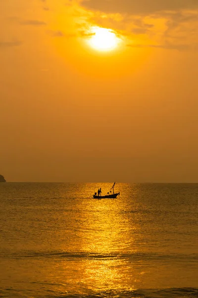 Paisaje Hermoso Amanecer Puesta Sol Mar — Foto de Stock