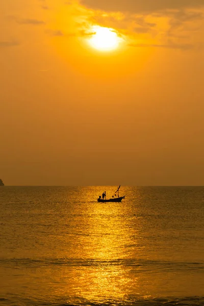 Paisaje Hermoso Amanecer Puesta Sol Mar — Foto de Stock