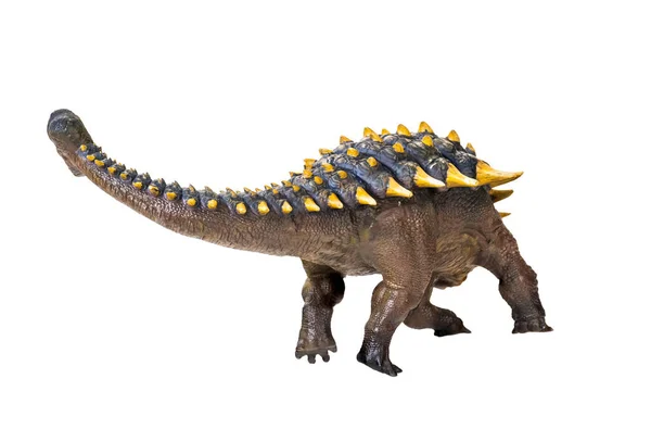 Ankylosaurus Dinazoru Izole Edilmiş Arka Plan — Stok fotoğraf