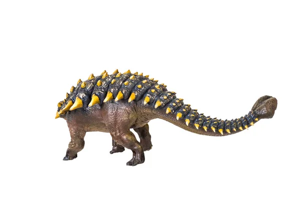 アンキロサウルス恐竜 孤立した背景 — ストック写真