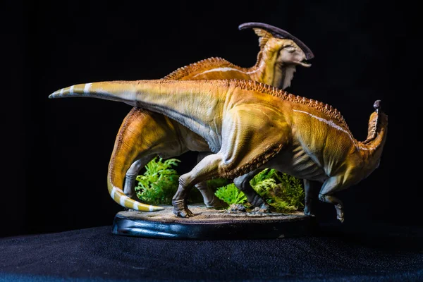 Parasaurolophus Dinosaur Dark — Stock Photo, Image