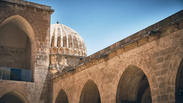 Stock image Dome of madrasah opposite summer blue sky. Kasimiye Medrese, Mardin, Turkey