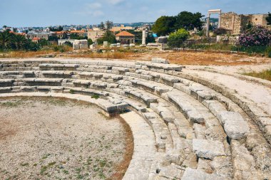 Byblos, Jbeil, Lübnan 'daki Roma amfitiyatrosu. UNESCO Dünya Mirası.