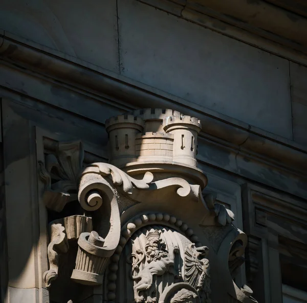 Štrasburský Architektonický Zázrak Svědčí Bohaté Historii Města Jeho Působivý Sloup — Stock fotografie