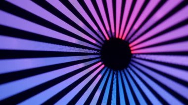 Ses Dengeleyici. Dijital müzik ya da ses dalgası görüntüleri. Siyah döngü animasyonunda ses dalgası eşitleyici ölçek. renk müzik dengeleyicisi soyut. Gradyan tayf çubuğu grafiği. Dalga Parıldayan Nabız Dansı