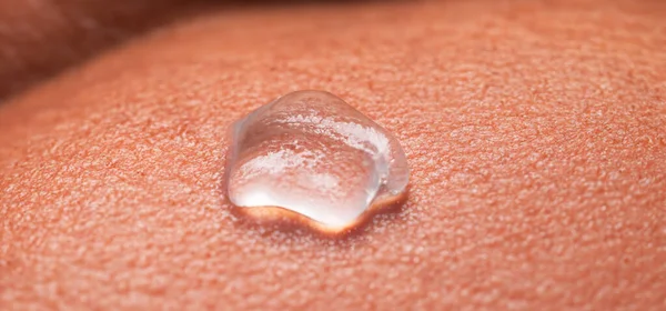 Collagen Hyaluron Serum Gel Skin 약자이다 Hyaluron Gel 피부에 액체하이 — 스톡 사진