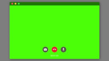 Kamera görüntüleme ve yeşil ekran arkaplan görüntüleri. Kamera çerçeveli dijital video kaydedici ekranı. Canlı kameralı cep telefonu kamerası Chroma anahtar arayüzü.