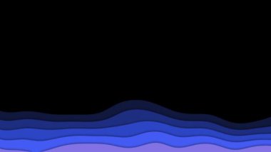 Renk grafikleriyle hareket eden soyut arkaplan gölge hareketi ve grafikler oluşturur. Duvar kağıdı koruyucusu ya da arkaplan tanıtımı için renk eğrisi canlandırması. boş çerçeve arkaplanı.