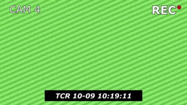 Kamera görüntüleme ve yeşil ekran arkaplan görüntüleri. Kamera çerçeveli dijital video kaydedici ekranı. Canlı kameralı cep telefonu kamerası Chroma anahtar arayüzü.