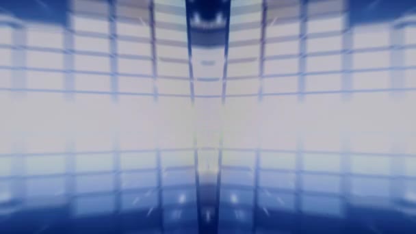 Abstraktes Design Animierten Hintergrund Schallwellen Textur Muster Schleifen Animation Auf — Stockvideo