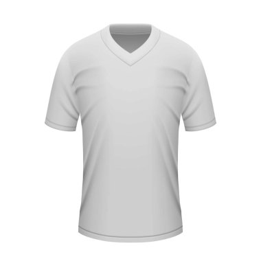 3D realistic shirt blank template for american football jersey