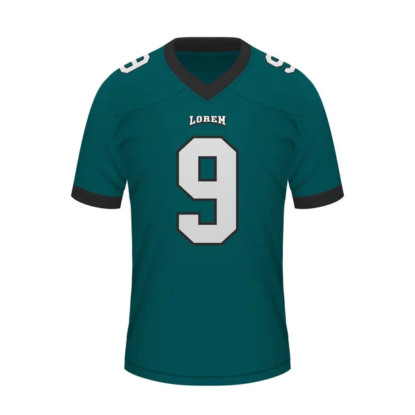 Camiseta Fútbol Americano Realista Green Bay Packers Plantilla Camisa Para  Vector de Stock de ©grebeshkovmaxim@gmail.com 245705924
