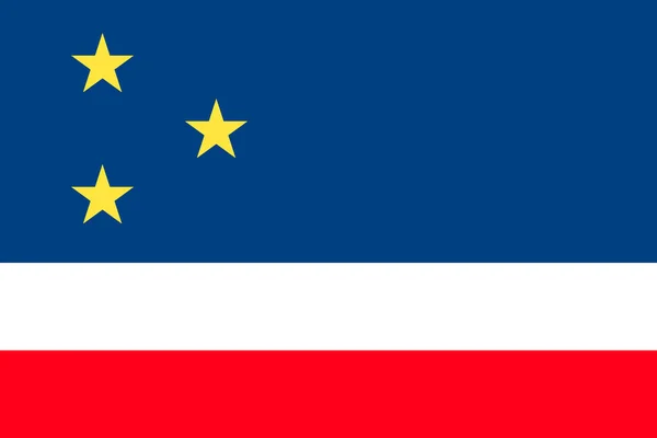 Bandera Simple Gagauzia Tamaño Correcto Proporción Colores — Archivo Imágenes Vectoriales