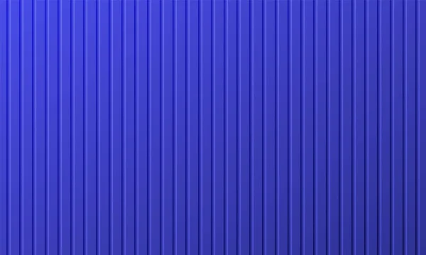 Blauw Gestreepte Lading Contaner Textuur Achtergrondinformatie Metalen Plaat — Stockvector