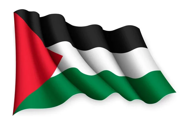 Falistyczna Flaga Palestyny — Wektor stockowy
