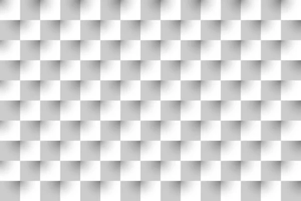 Weißes Abstraktes Geometrisches Muster — Stockvektor