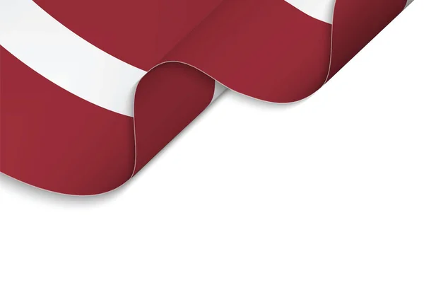 Antecedentes Con Bandera Letonia — Vector de stock