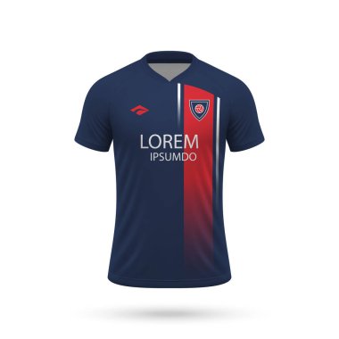 PSG tarzında 3D gerçekçi futbol forması, futbol takımı 2023 için gömlek şablonu