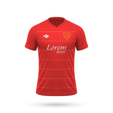 Mallorca tarzında 3D gerçekçi futbol forması, futbol takımı 2023 için gömlek şablonu