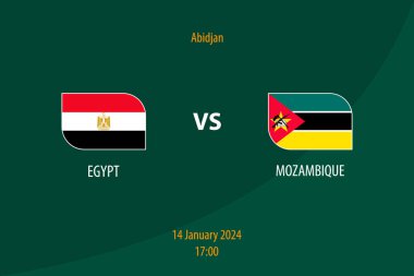 Nijerya - Ekvator Ginesi futbol skor tablosu futbol Afrika turnuvası 2023 için yayın şablonu