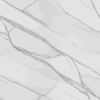 White marble texture seamless pattern. Vector background clipart