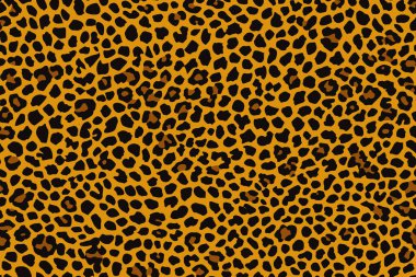 Leopar derisi, tekstil tasarımı için kusursuz hayvan deseni.