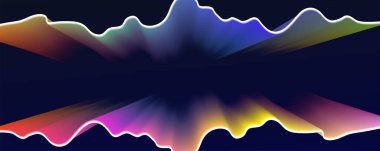 soyut fütüristik soluk bilgisayar teknolojisi iş geçmişi