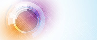 soyut yapı devre bilgisayar teknolojisi iş arka plan