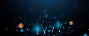 modern bulut teknolojisi. Entegre dijital web konsepti arka planı