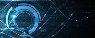 Basit çokgen elementlere sahip geometrik altıgen soyut arkaplan. Tıbbi, iş, teknoloji veya bilim tasarımı.