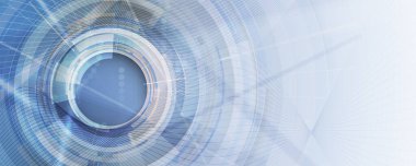 İnternet işi için teknoloji soyut fütüristik bilim geçmişi. Büyük veri kavramı.