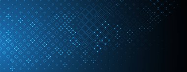 İnternet işi için teknoloji soyut fütüristik bilim geçmişi. Büyük veri kavramı.