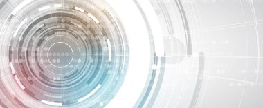 İnternet işi için teknoloji soyut fütüristik bilim geçmişi. Büyük veri kavramı.
