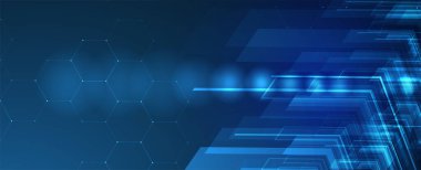 İnternet işi için teknoloji soyut fütüristik bilim geçmişi. Büyük veri kavramı.