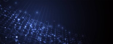 İnternet işi için teknoloji soyut fütüristik bilim geçmişi. Büyük veri kavramı.