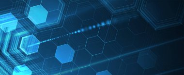 İnternet işi için teknoloji soyut fütüristik bilim geçmişi. Büyük veri kavramı.